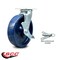 Service Caster 8 Inch Solid Polyurethane Caster with Roller Bearing and Brake/Swivel Lock SCC SCC-30CS820-SPUR-TLB-BSL - alternate 2